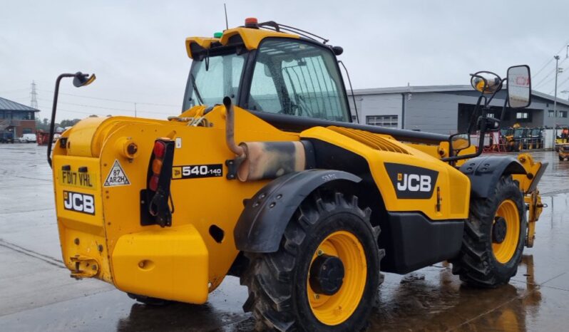 2017 JCB 540-140 Hi Viz Telehandlers For Auction: Leeds – 23rd, 24th, 25th, 26th October @ 08:00am full