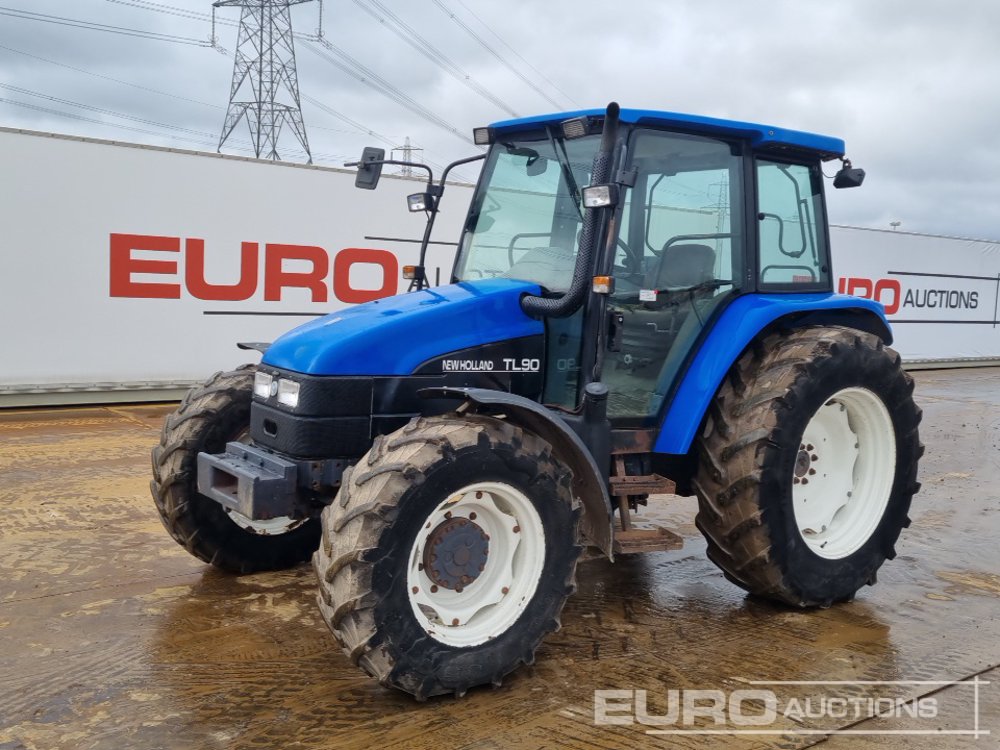 New Holland TL90 Tractors For Auction: Leeds – 23rd, 24th, 25th, 26th October @ 08:00am