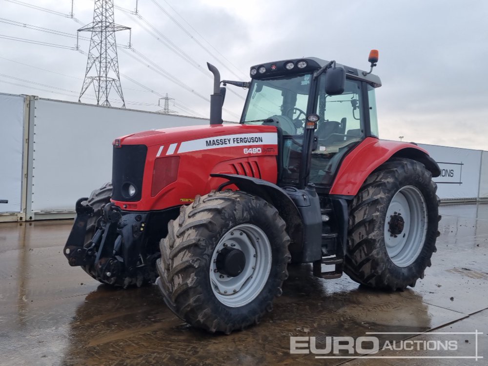 2009 Massey Ferguson 6490 Tractors For Auction: Leeds – 23rd, 24th, 25th, 26th October @ 08:00am