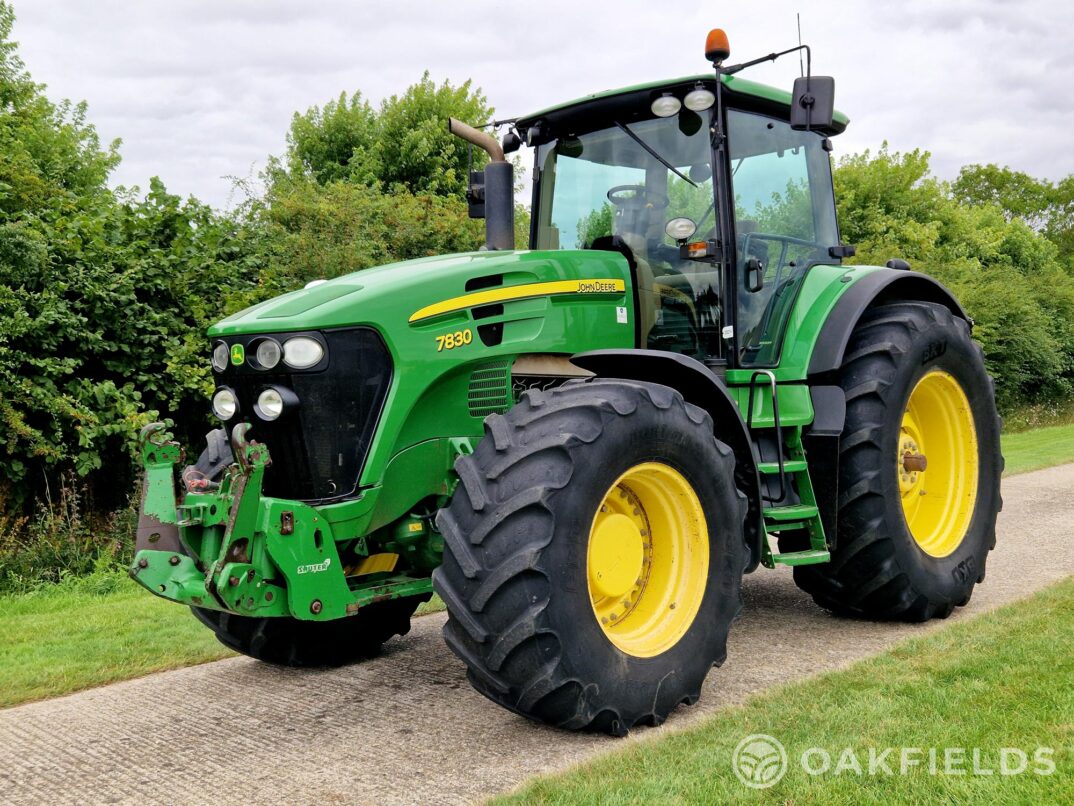 2007 John Deere 7830 4WD Tractor