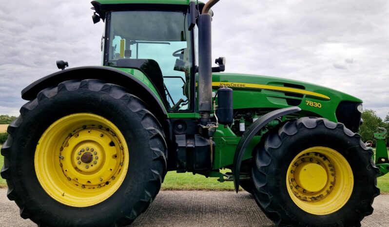 2007 John Deere 7830 4WD Tractor full