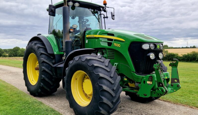 2007 John Deere 7830 4WD Tractor full