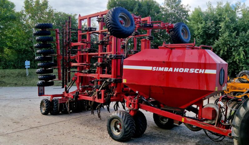 Horsch CO8 drill c/w Metcalfe coulters full