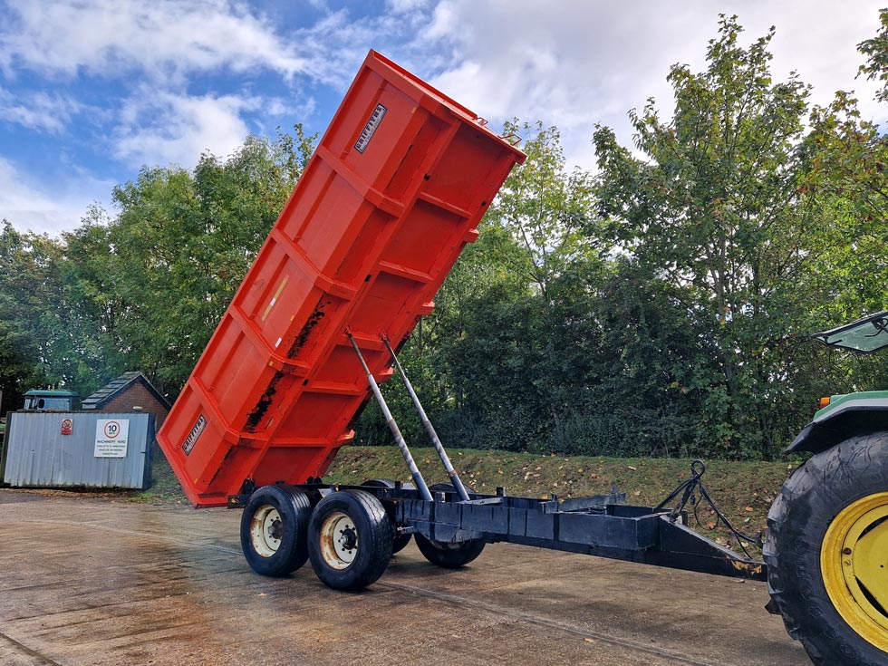 1994 Griffiths GHS-12 grain trailer