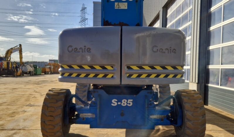 Genie S85 Manlifts For Auction: Leeds – 23rd, 24th, 25th, 26th October @ 08:00am full