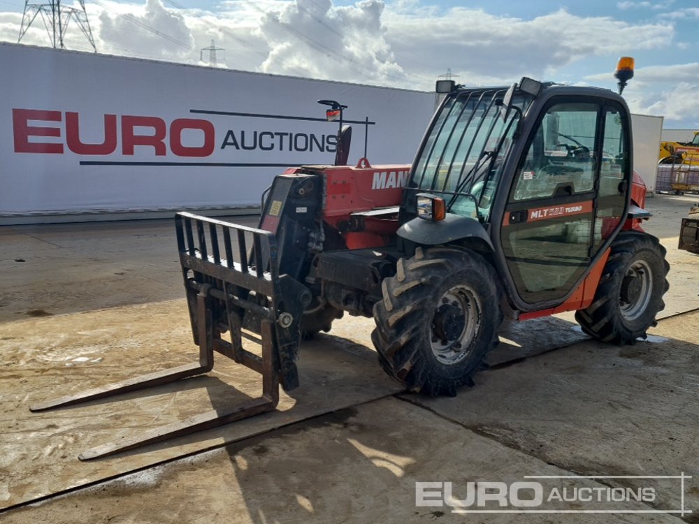 Manitou MLT523 Telehandlers For Auction: Leeds – 23rd, 24th, 25th, 26th October @ 08:00am