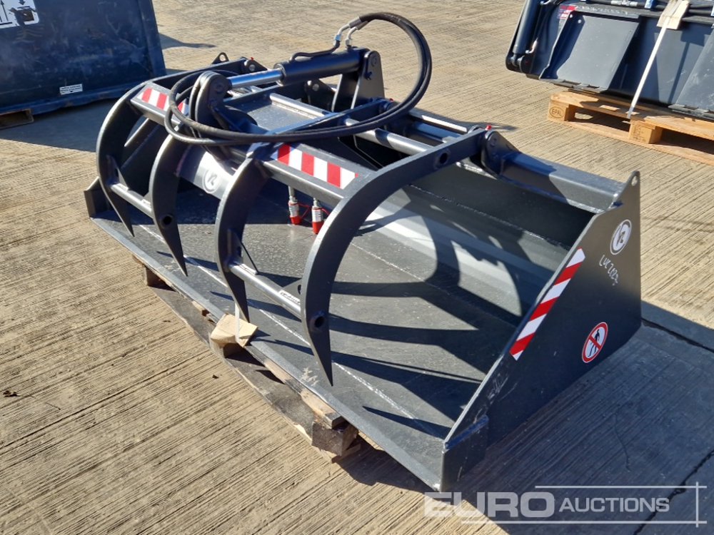 Unused Kovaco 72″ Hydraulic Muck Grab to suit Skidsteer Farm Machinery For Auction: Leeds – 23rd, 24th, 25th, 26th October @ 08:00am