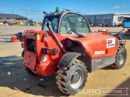 2015 Manitou MT625 Telehandlers For Auction: Leeds – 23rd, 24th, 25th, 26th October @ 08:00am full