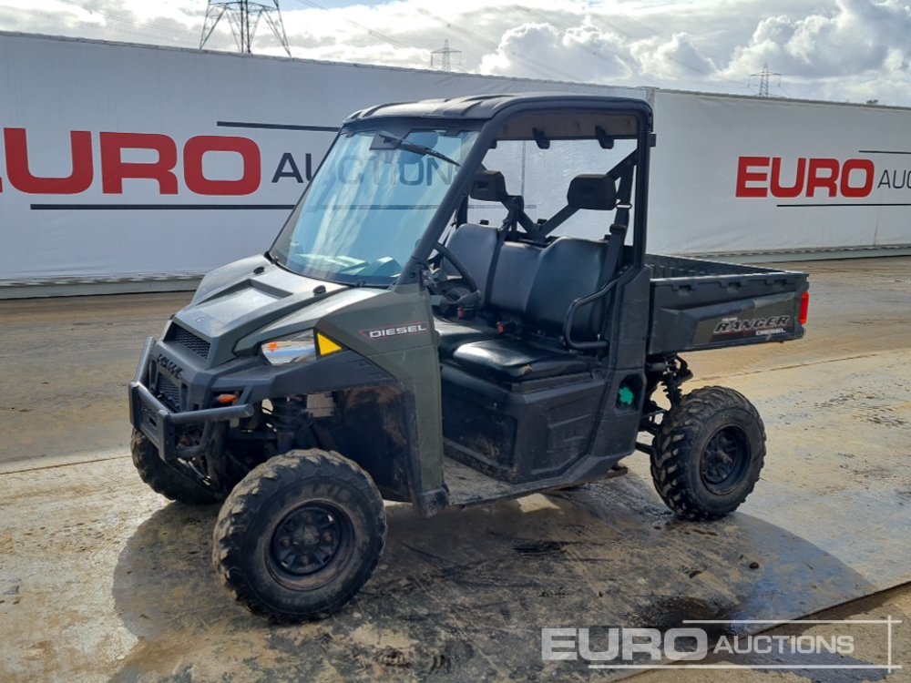 Polaris Ranger Utility Vehicles For Auction: Leeds – 23rd, 24th, 25th, 26th October @ 08:00am