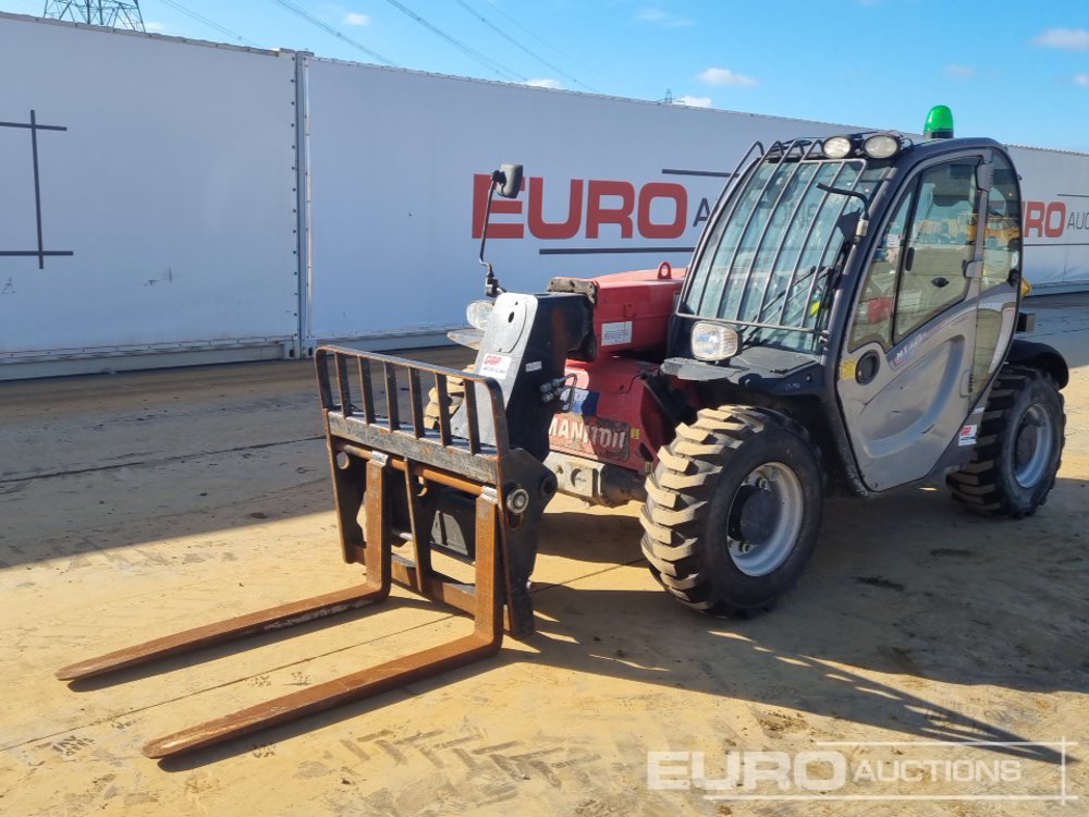 2015 Manitou MT625 Telehandlers For Auction: Leeds – 23rd, 24th, 25th, 26th October @ 08:00am