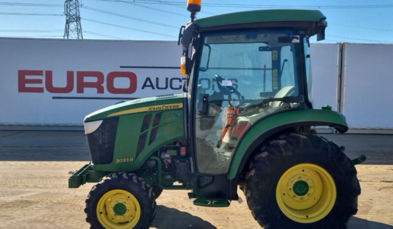 2017 John Deere 3033R Compact Tractors For Auction: Leeds – 23rd, 24th, 25th, 26th October @ 08:00am full