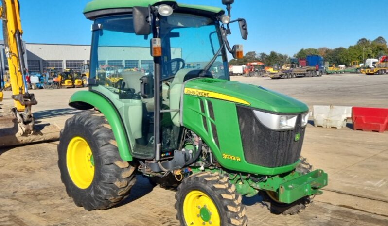 2017 John Deere 3033R Compact Tractors For Auction: Leeds – 23rd, 24th, 25th, 26th October @ 08:00am full