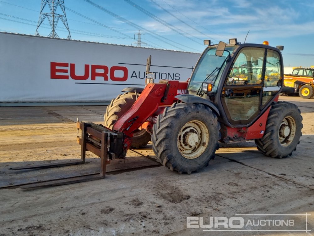 Manitou MLT629 Telehandlers For Auction: Leeds – 23rd, 24th, 25th, 26th October @ 08:00am