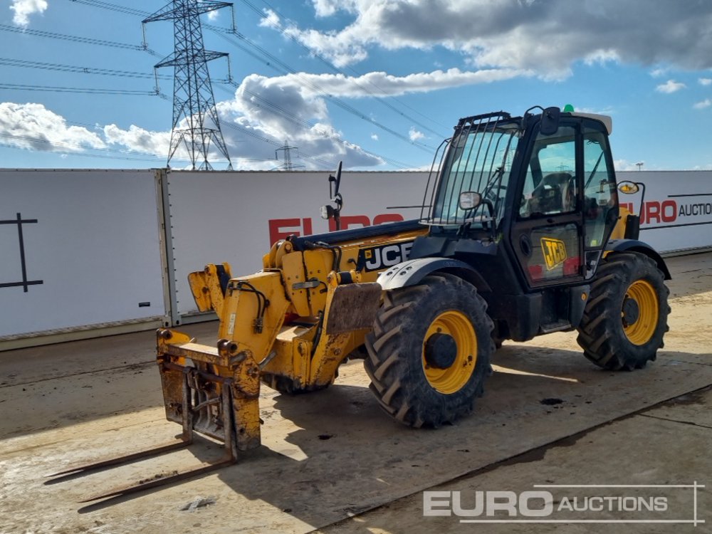 2012 JCB 535-125 Hi Viz Telehandlers For Auction: Leeds – 23rd, 24th, 25th, 26th October @ 08:00am