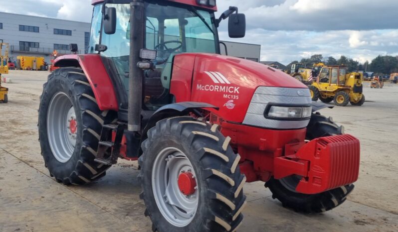 McCormick MC135 Tractors For Auction: Leeds – 23rd, 24th, 25th, 26th October @ 08:00am full