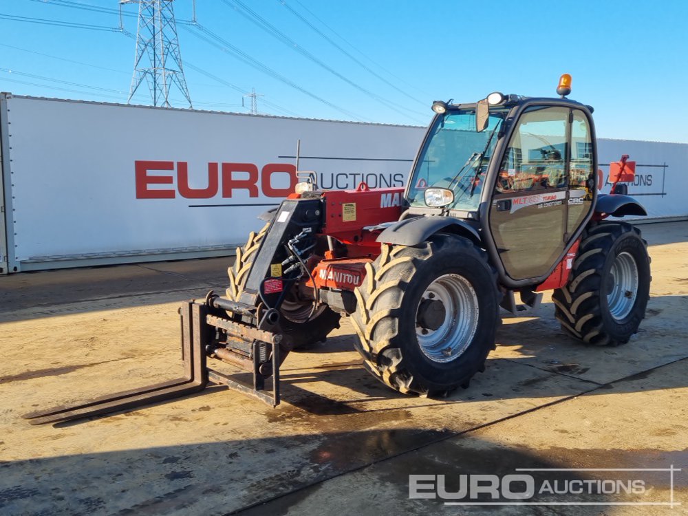 2010 Manitou MLT627T Telehandlers For Auction: Leeds – 23rd, 24th, 25th, 26th October @ 08:00am