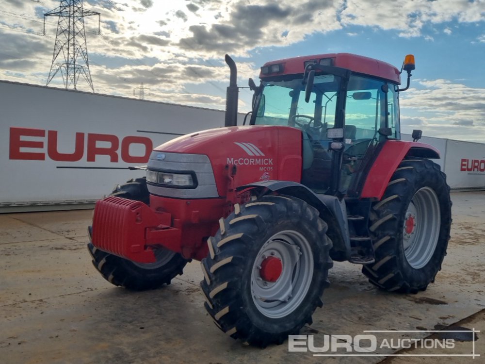 McCormick MC135 Tractors For Auction: Leeds – 23rd, 24th, 25th, 26th October @ 08:00am