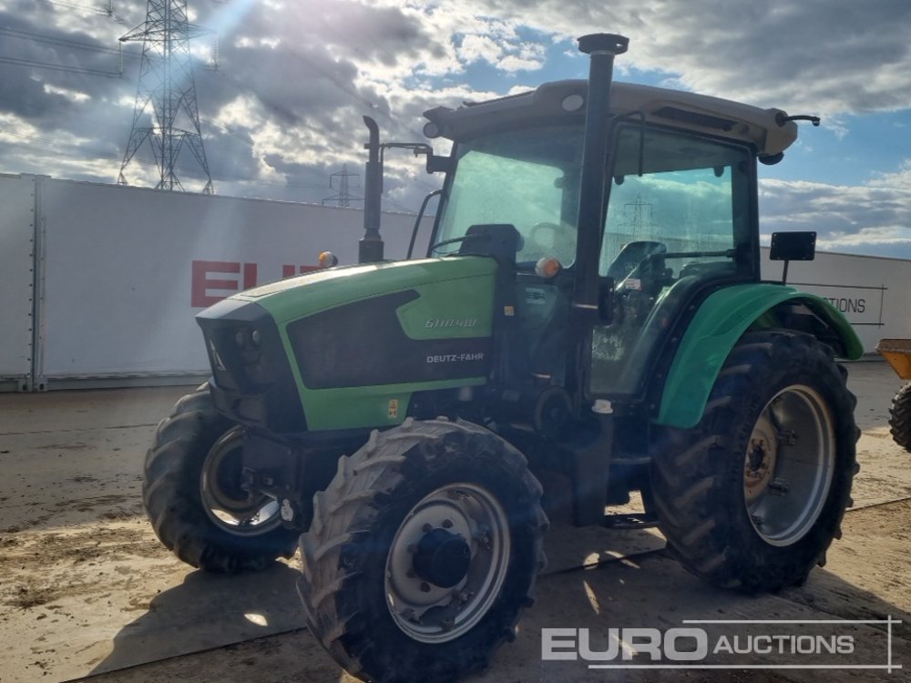 2019 Deutz Fahr 6110.4W Tractors For Auction: Leeds – 23rd, 24th, 25th, 26th October @ 08:00am