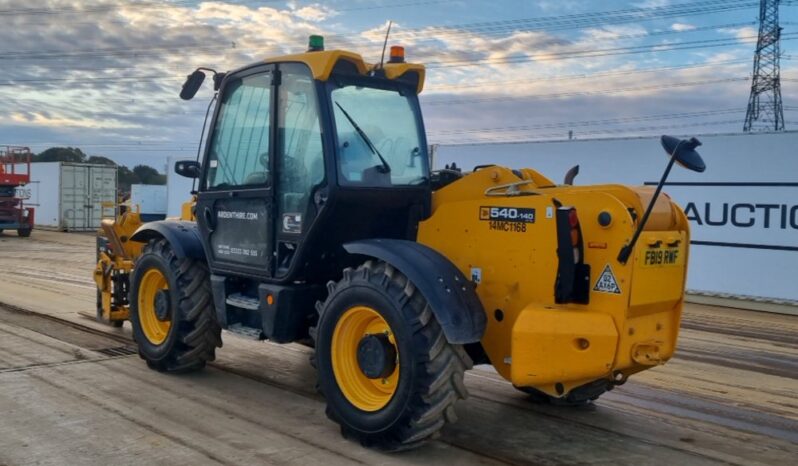 2019 JCB 540-140 Hi Viz Telehandlers For Auction: Leeds – 23rd, 24th, 25th, 26th October @ 08:00am full