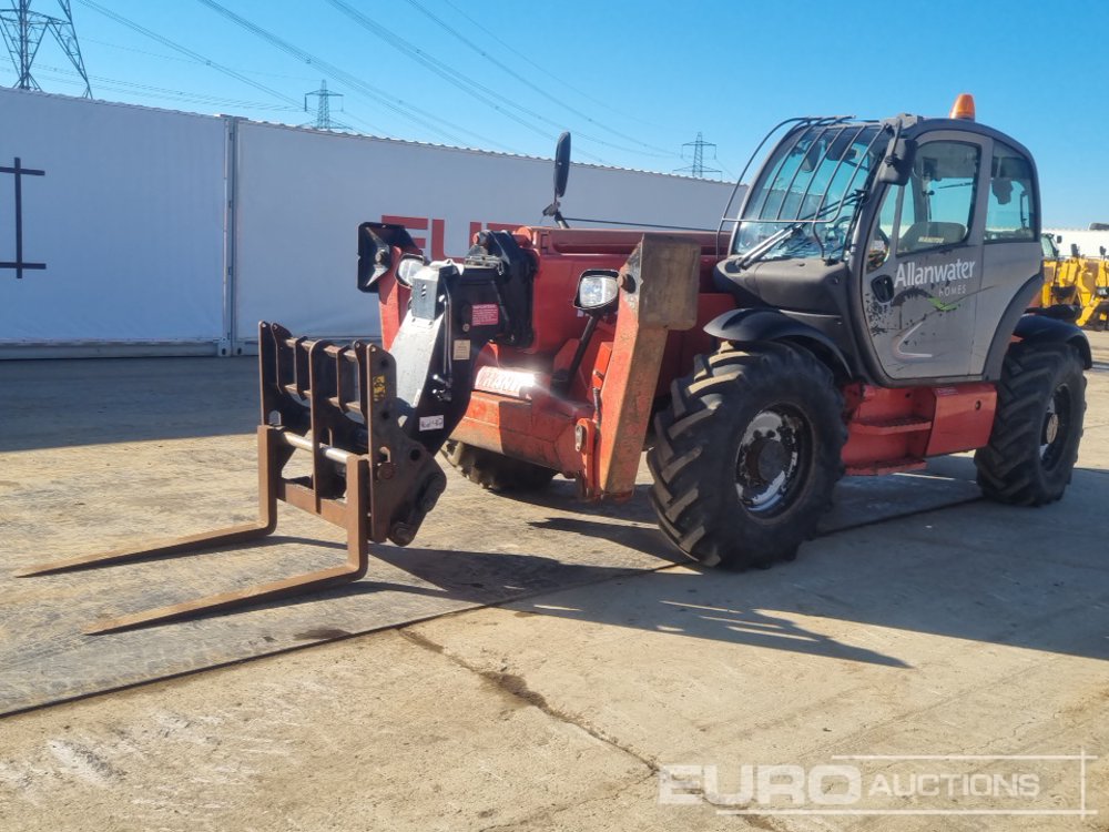 2011 Manitou MT1440 Telehandlers For Auction: Leeds – 23rd, 24th, 25th, 26th October @ 08:00am