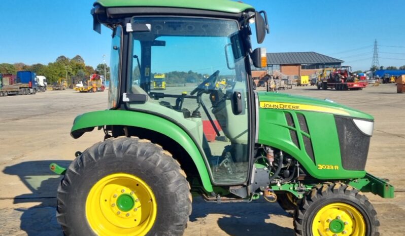 2017 John Deere 3033R Compact Tractors For Auction: Leeds – 23rd, 24th, 25th, 26th October @ 08:00am full