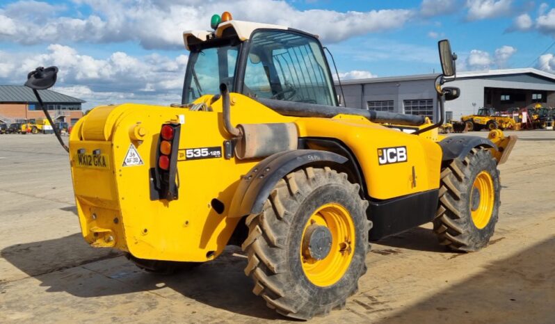 2012 JCB 535-125 Hi Viz Telehandlers For Auction: Leeds – 23rd, 24th, 25th, 26th October @ 08:00am full