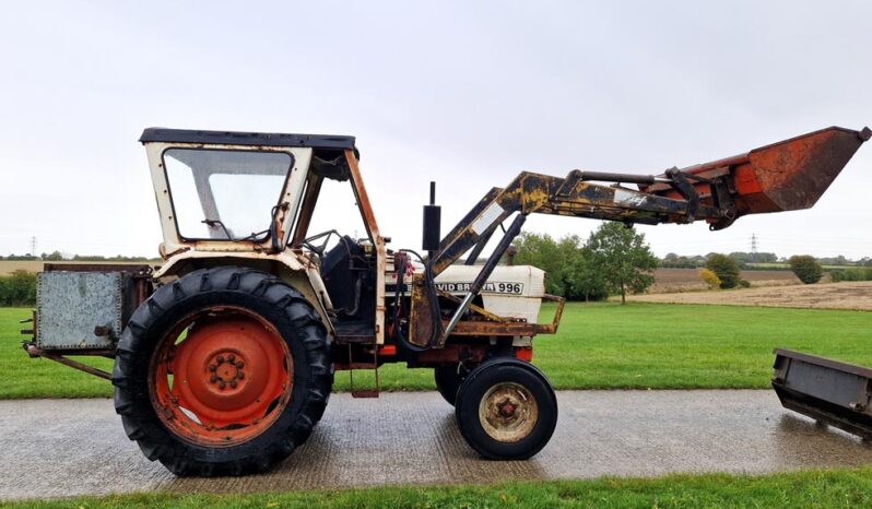 1976 David Brown 996 2WD Tractor full