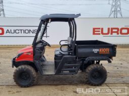 2017 Daedong 2200 Utility Vehicles For Auction: Leeds – 23rd, 24th, 25th, 26th October @ 08:00am full