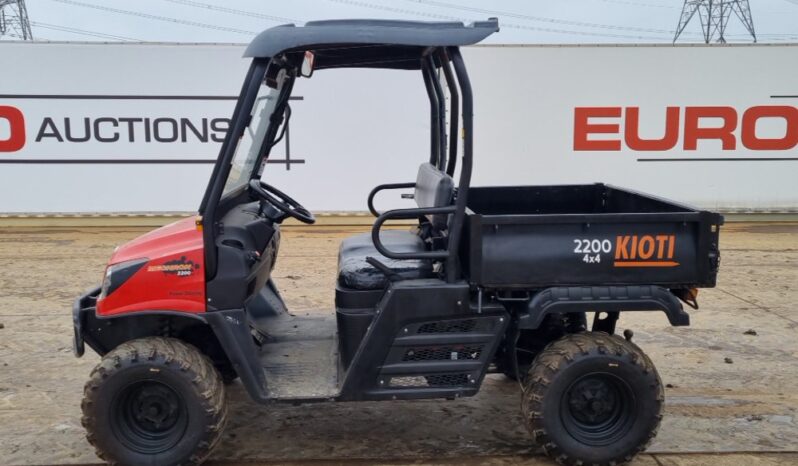 2017 Daedong 2200 Utility Vehicles For Auction: Leeds – 23rd, 24th, 25th, 26th October @ 08:00am full