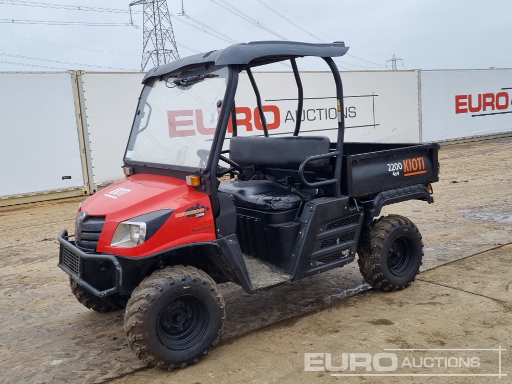 2017 Daedong 2200 Utility Vehicles For Auction: Leeds – 23rd, 24th, 25th, 26th October @ 08:00am