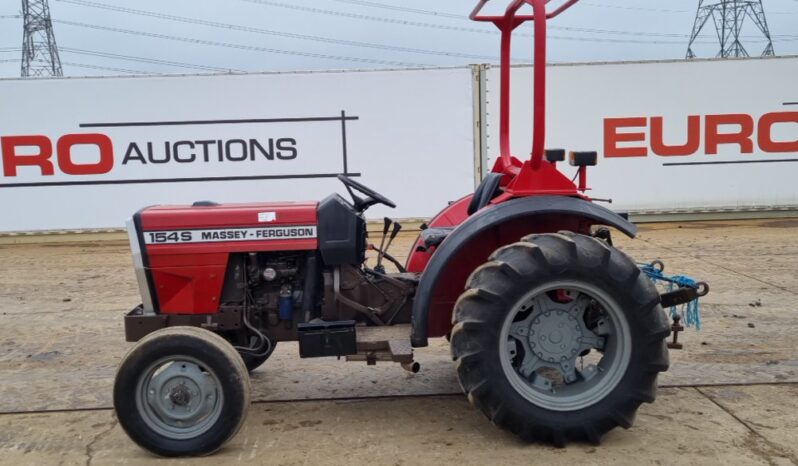 Massey Ferguson 154S Tractors For Auction: Leeds – 23rd, 24th, 25th, 26th October @ 08:00am full