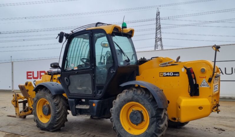 2017 JCB 540-140 Hi Viz Telehandlers For Auction: Leeds – 23rd, 24th, 25th, 26th October @ 08:00am full