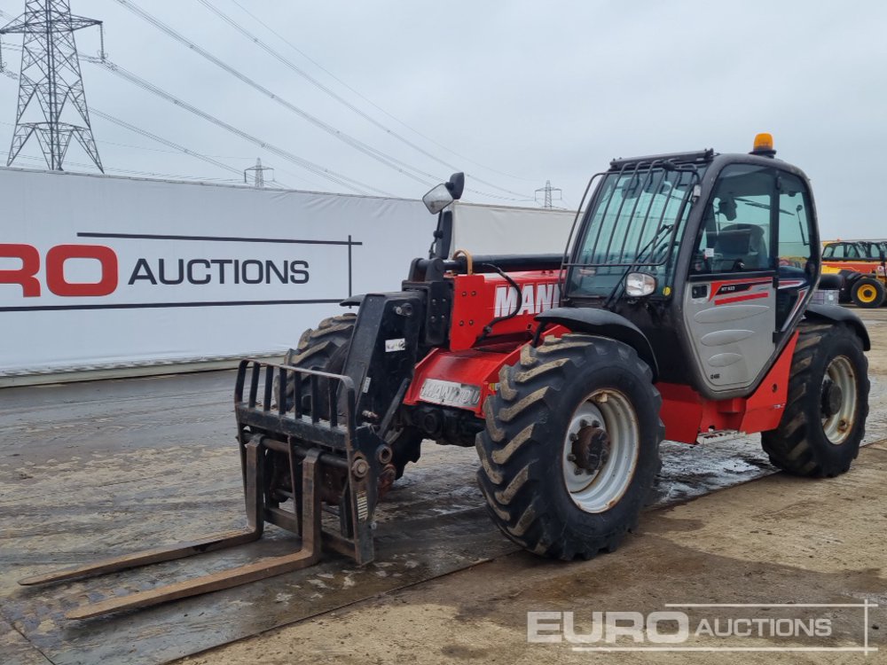 2017 Manitou MT932 Telehandlers For Auction: Leeds – 23rd, 24th, 25th, 26th October @ 08:00am