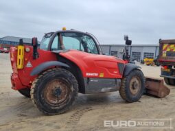 2015 Manitou MT835 Telehandlers For Auction: Leeds – 23rd, 24th, 25th, 26th October @ 08:00am full