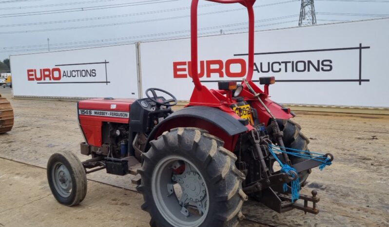 Massey Ferguson 154S Tractors For Auction: Leeds – 23rd, 24th, 25th, 26th October @ 08:00am full