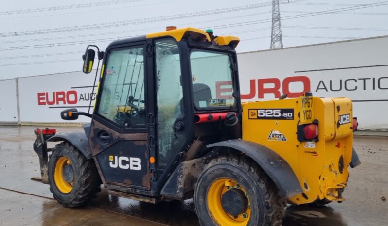 2017 JCB 525-60 Hi Viz Telehandlers For Auction: Leeds – 23rd, 24th, 25th, 26th October @ 08:00am full