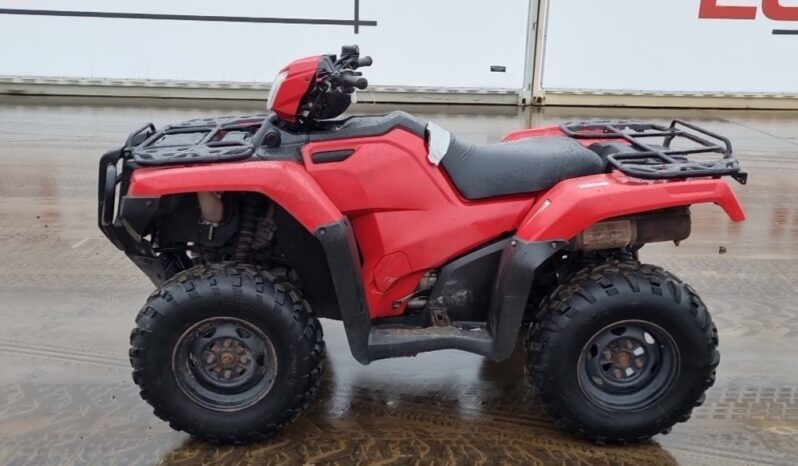 2021 Honda TRX520FM6 ATVs For Auction: Leeds – 23rd, 24th, 25th, 26th October @ 08:00am full