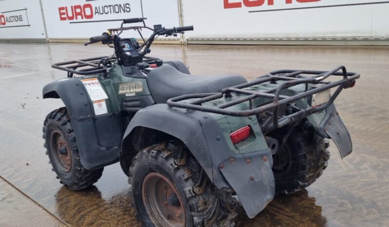 Suzuki King Quad 300 4WD Petrol Quad Bike ATVs For Auction: Leeds – 23rd, 24th, 25th, 26th October @ 08:00am full