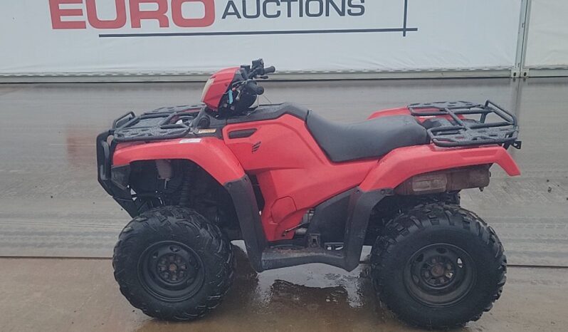 2020 Honda TRX520FM6 ATVs For Auction: Leeds – 23rd, 24th, 25th, 26th October @ 08:00am full