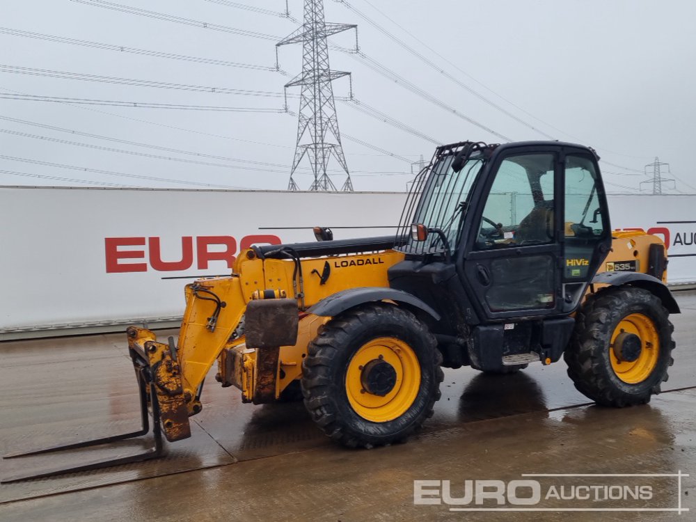 JCB 535-125 Telehandlers For Auction: Leeds – 23rd, 24th, 25th, 26th October @ 08:00am