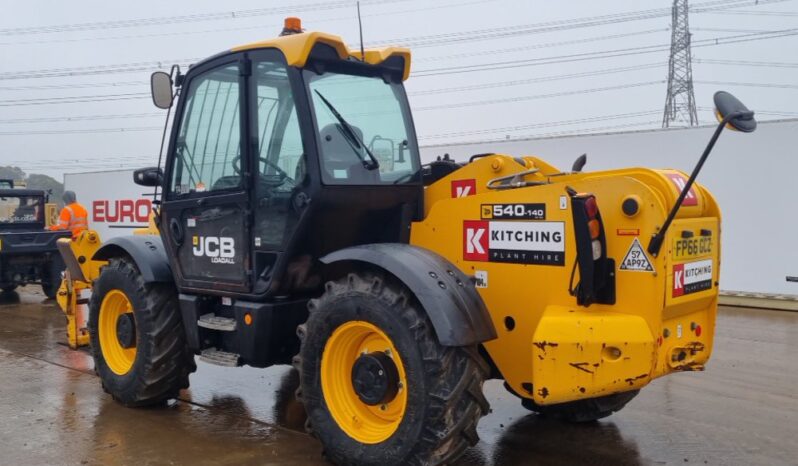 2017 JCB 540-140 Hi Viz Telehandlers For Auction: Leeds – 23rd, 24th, 25th, 26th October @ 08:00am full