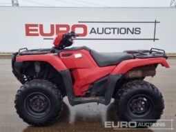 2020 Honda TRX520FM6 ATVs For Auction: Leeds – 23rd, 24th, 25th, 26th October @ 08:00am full