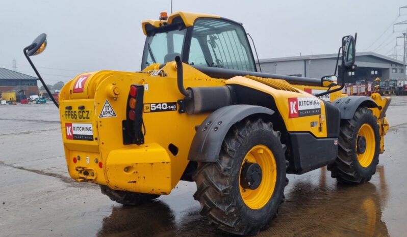 2017 JCB 540-140 Hi Viz Telehandlers For Auction: Leeds – 23rd, 24th, 25th, 26th October @ 08:00am full