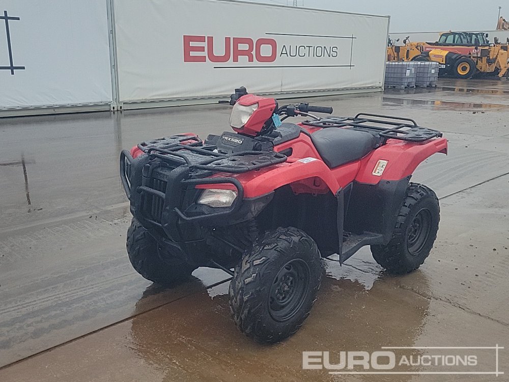 2020 Honda TRX520FM6 ATVs For Auction: Leeds – 23rd, 24th, 25th, 26th October @ 08:00am