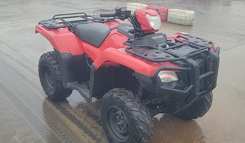 2020 Honda TRX520FM6 ATVs For Auction: Leeds – 23rd, 24th, 25th, 26th October @ 08:00am full