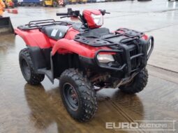 2021 Honda TRX520FM6 ATVs For Auction: Leeds – 23rd, 24th, 25th, 26th October @ 08:00am full