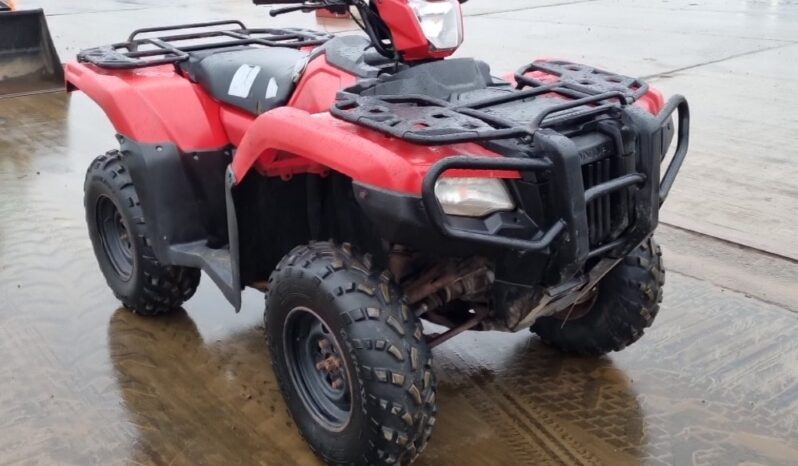 2021 Honda TRX520FM6 ATVs For Auction: Leeds – 23rd, 24th, 25th, 26th October @ 08:00am full