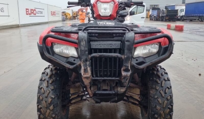 2020 Honda TRX520FM6 ATVs For Auction: Leeds – 23rd, 24th, 25th, 26th October @ 08:00am full