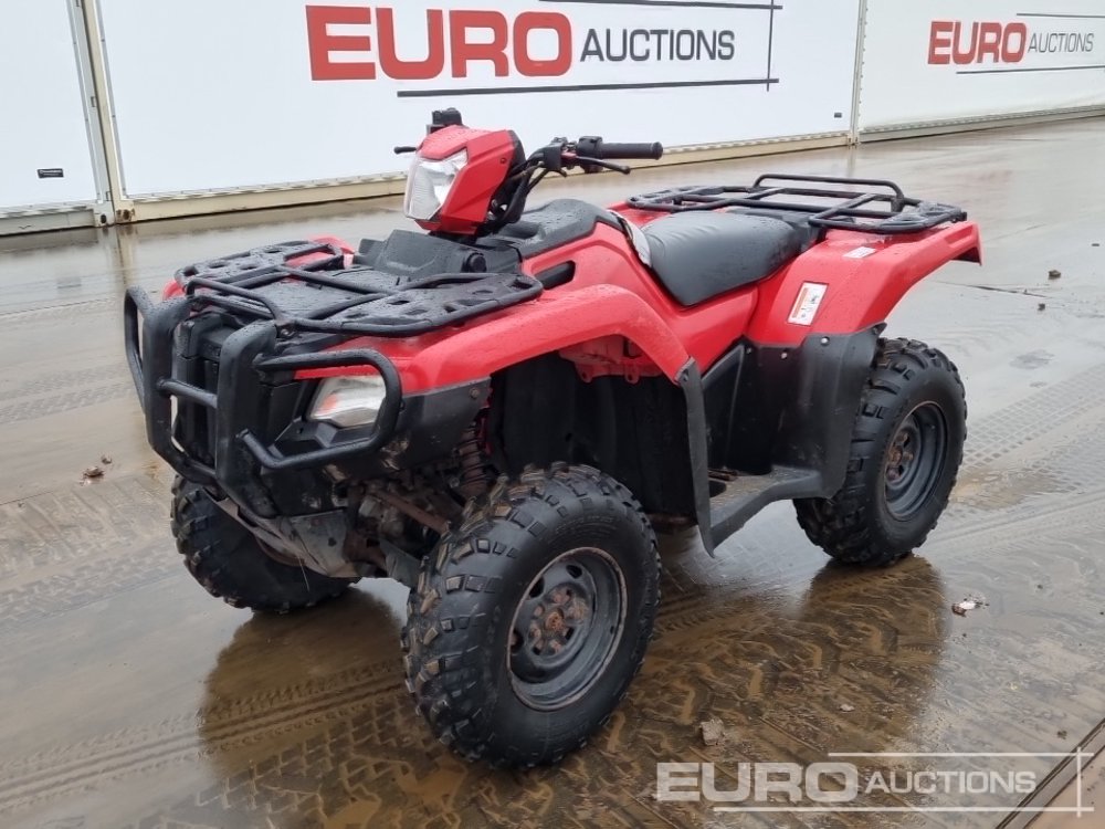 2021 Honda TRX520FM6 ATVs For Auction: Leeds – 23rd, 24th, 25th, 26th October @ 08:00am