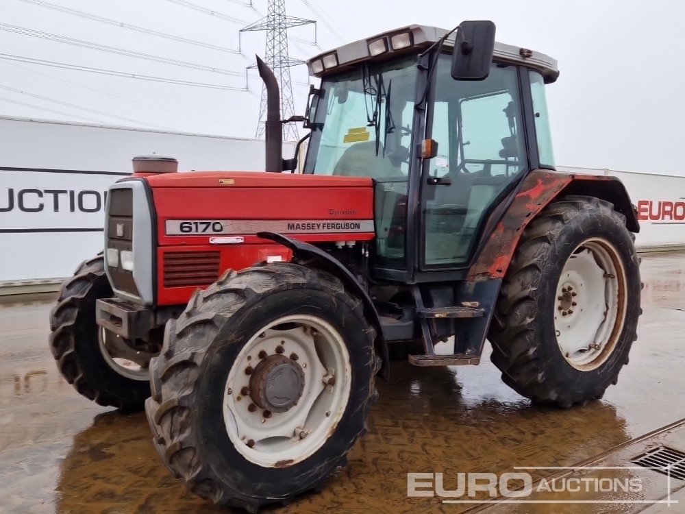 Massey Ferguson 6170 Tractors For Auction: Leeds – 23rd, 24th, 25th, 26th October @ 08:00am